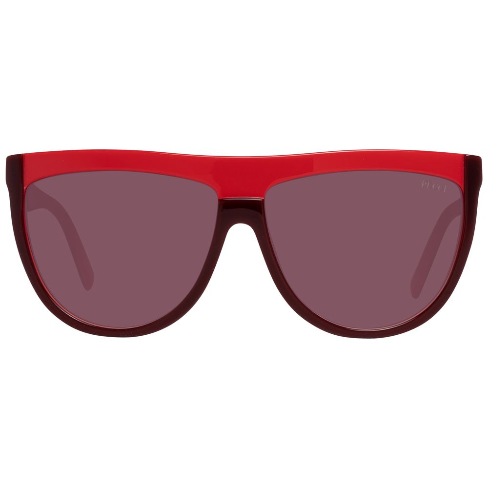 Emilio Pucci Burgundy Women Sunglasses - Image 2