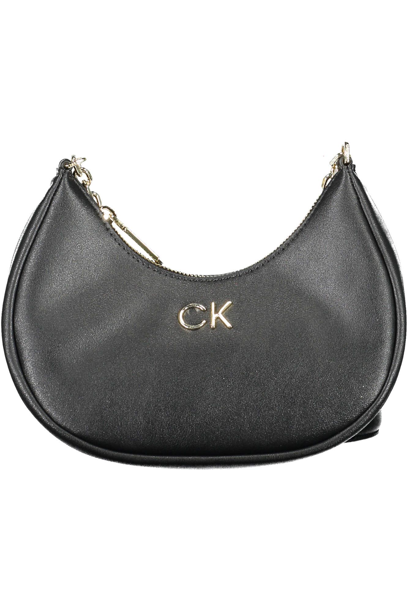 Calvin Klein Black Polyester Women Shoulder Bag