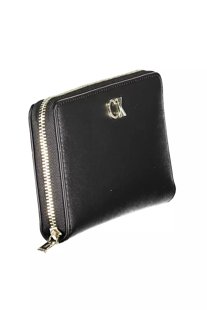 Calvin Klein Black Polyethylene Women Wallet - Image 3