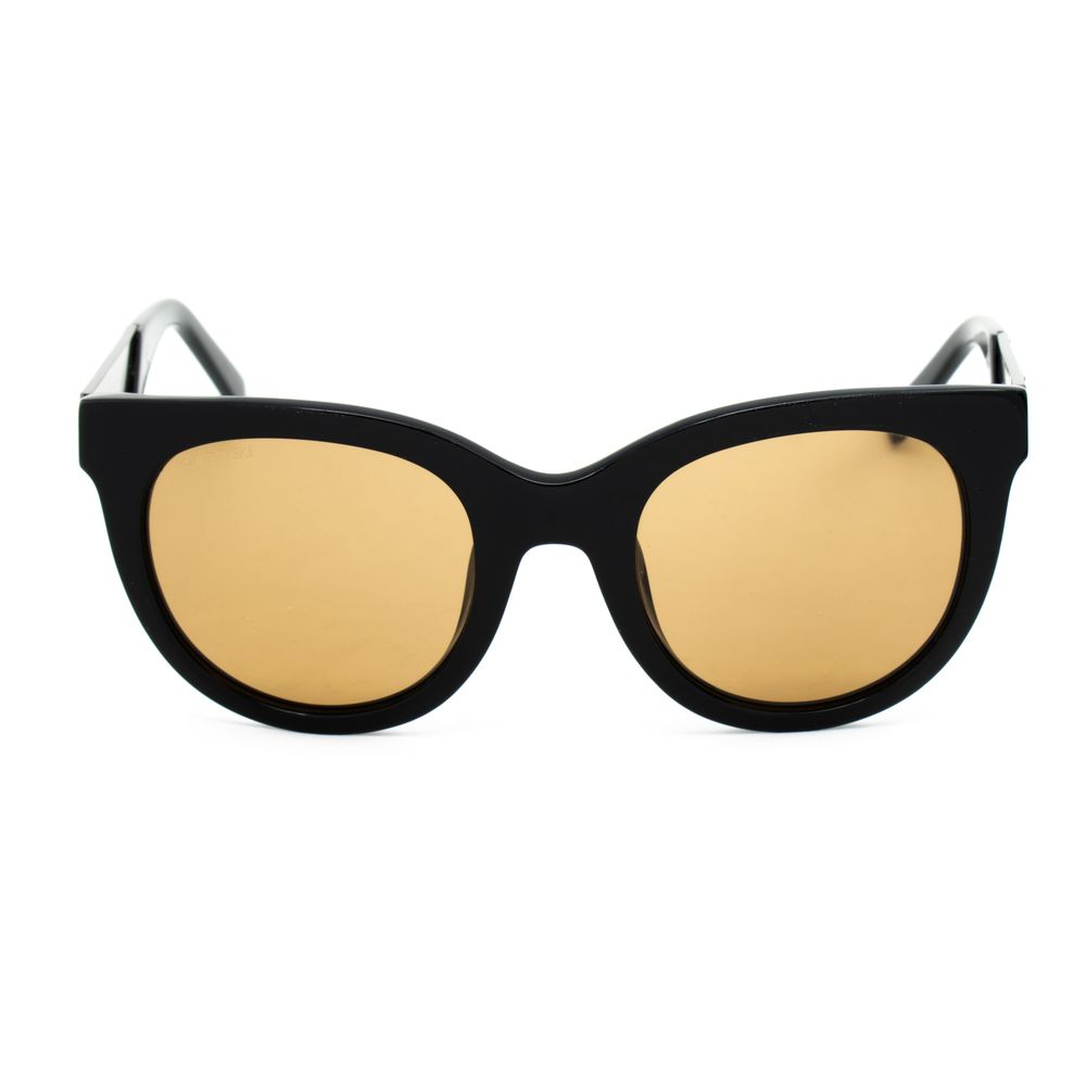 Swarovski Black Plastic Sunglasses - Image 2
