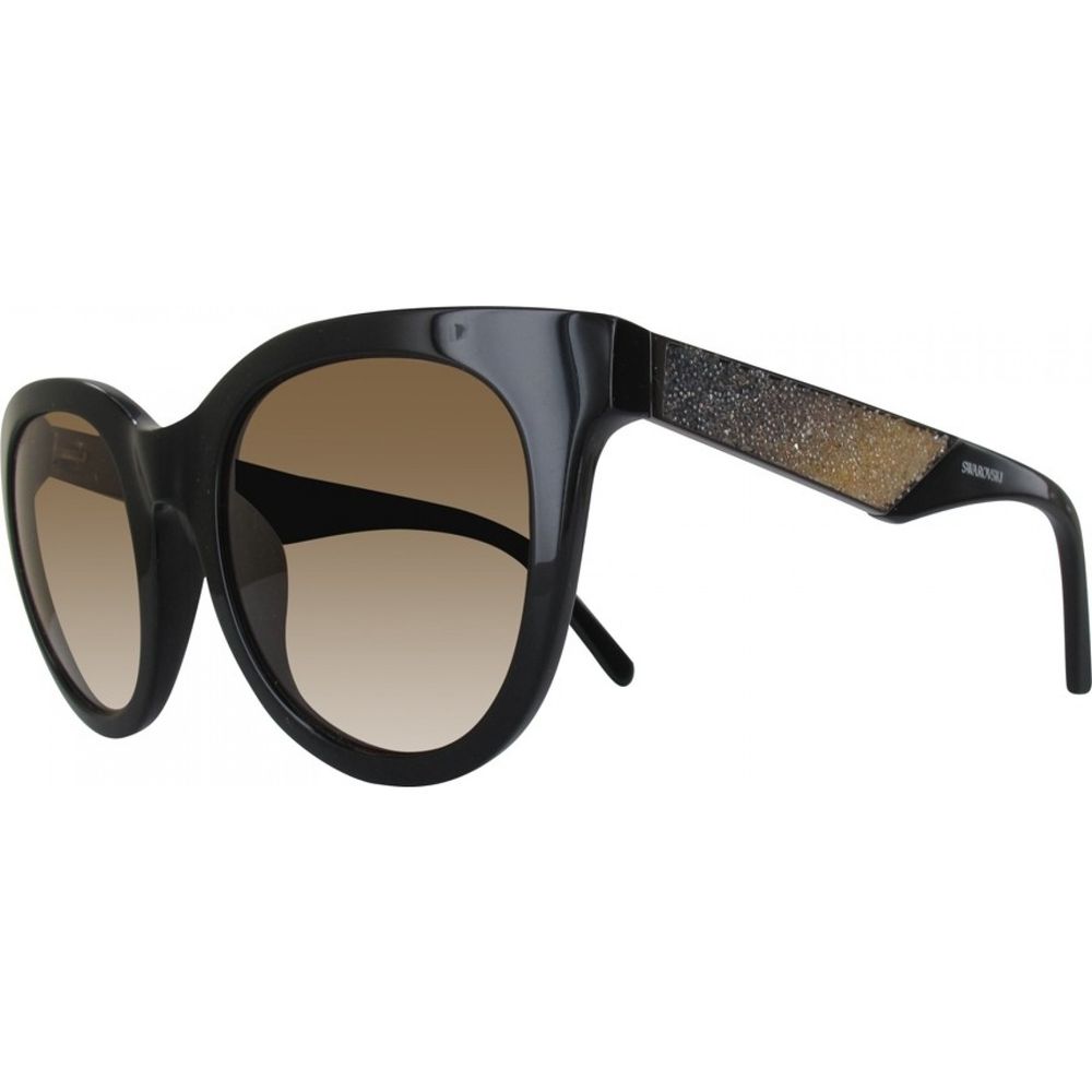 Swarovski Black Plastic Sunglasses - Image 3