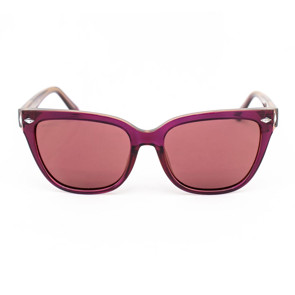 Swarovski Bordeaux Plastic Sunglasses - Image 2