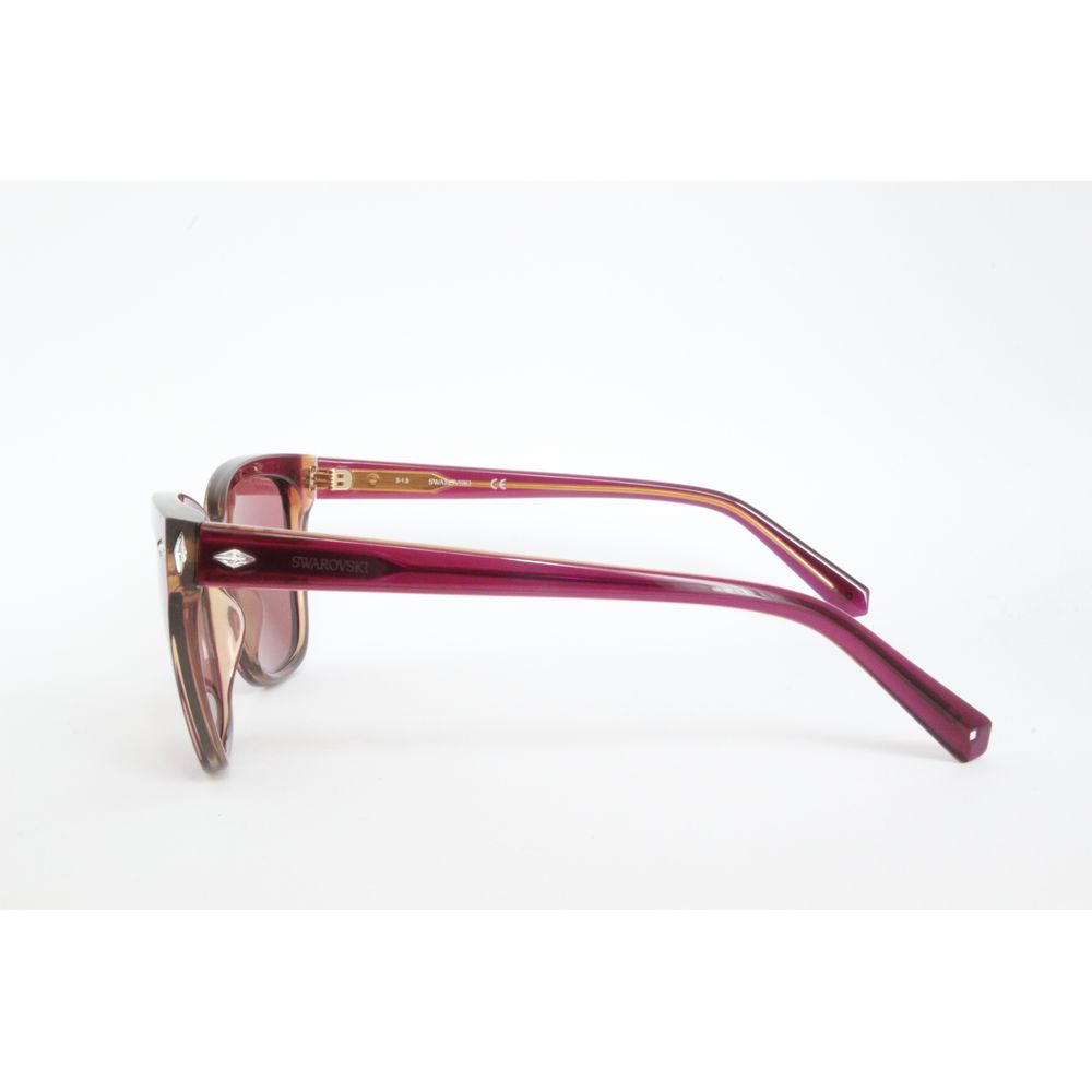 Swarovski Bordeaux Plastic Sunglasses - Image 3
