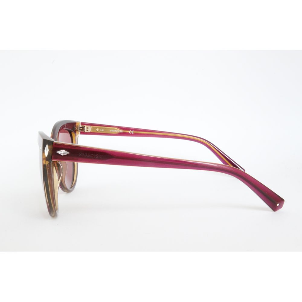 Swarovski Bordeaux Plastic Sunglasses - Image 3