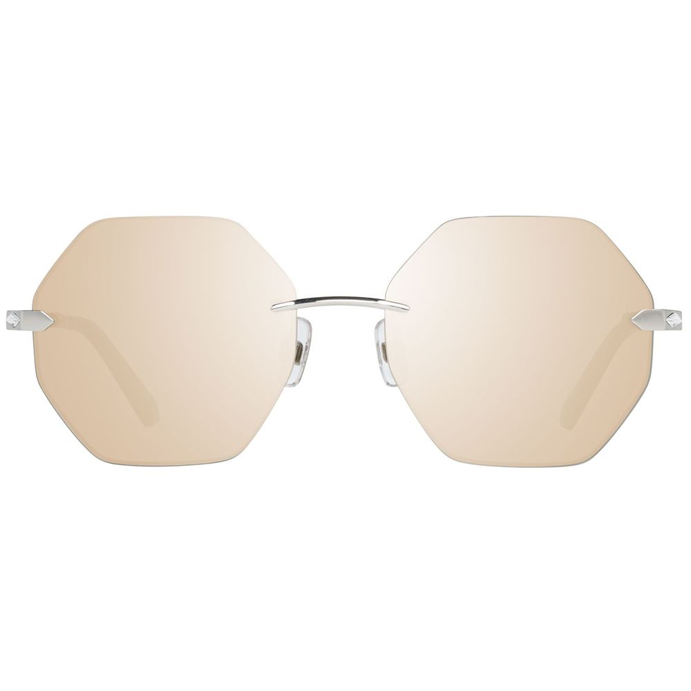 Swarovski Silver Metal Sunglasses - Image 2