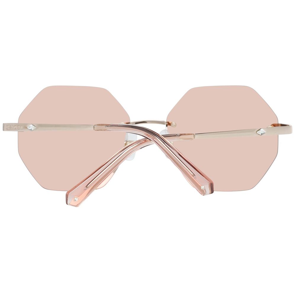Swarovski Gold Metal Sunglasses - Image 3