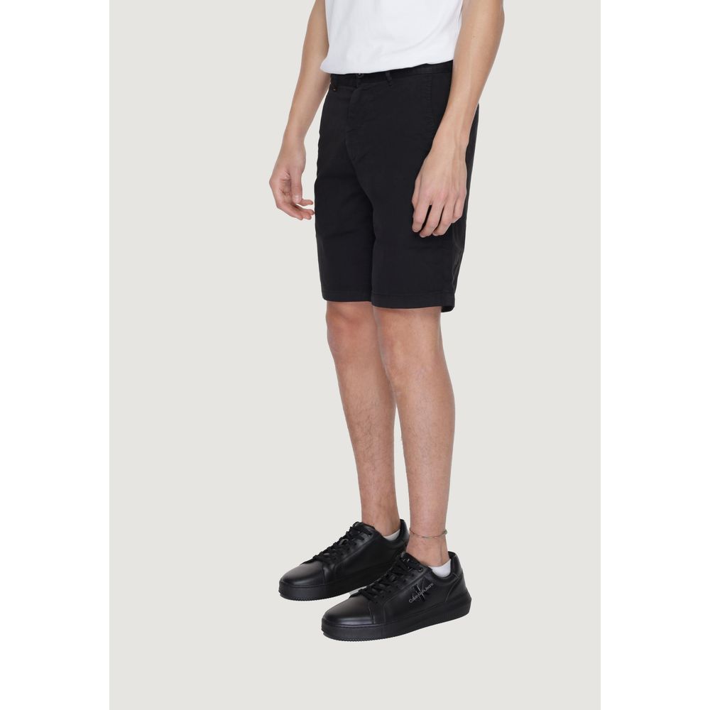 Hugo Boss Black Cotton Bermuda - Image 3