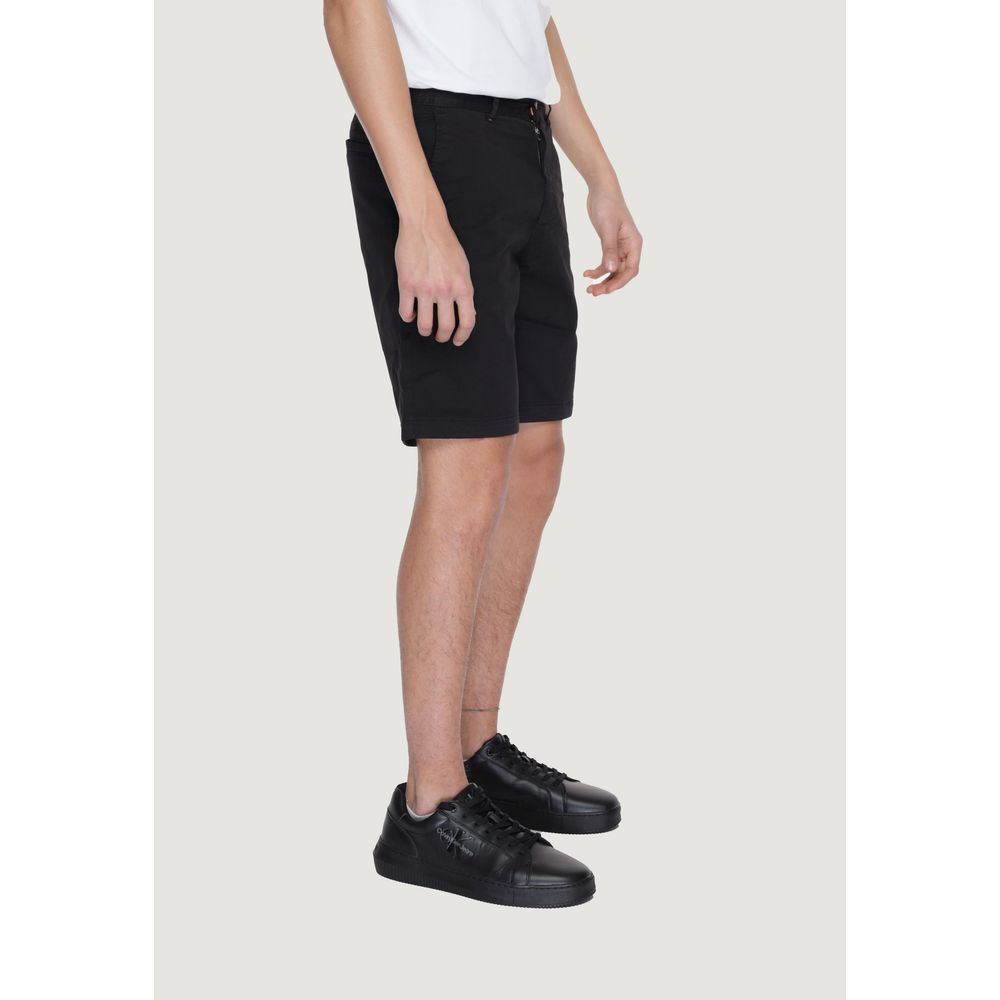 Hugo Boss Black Cotton Bermuda - Image 4