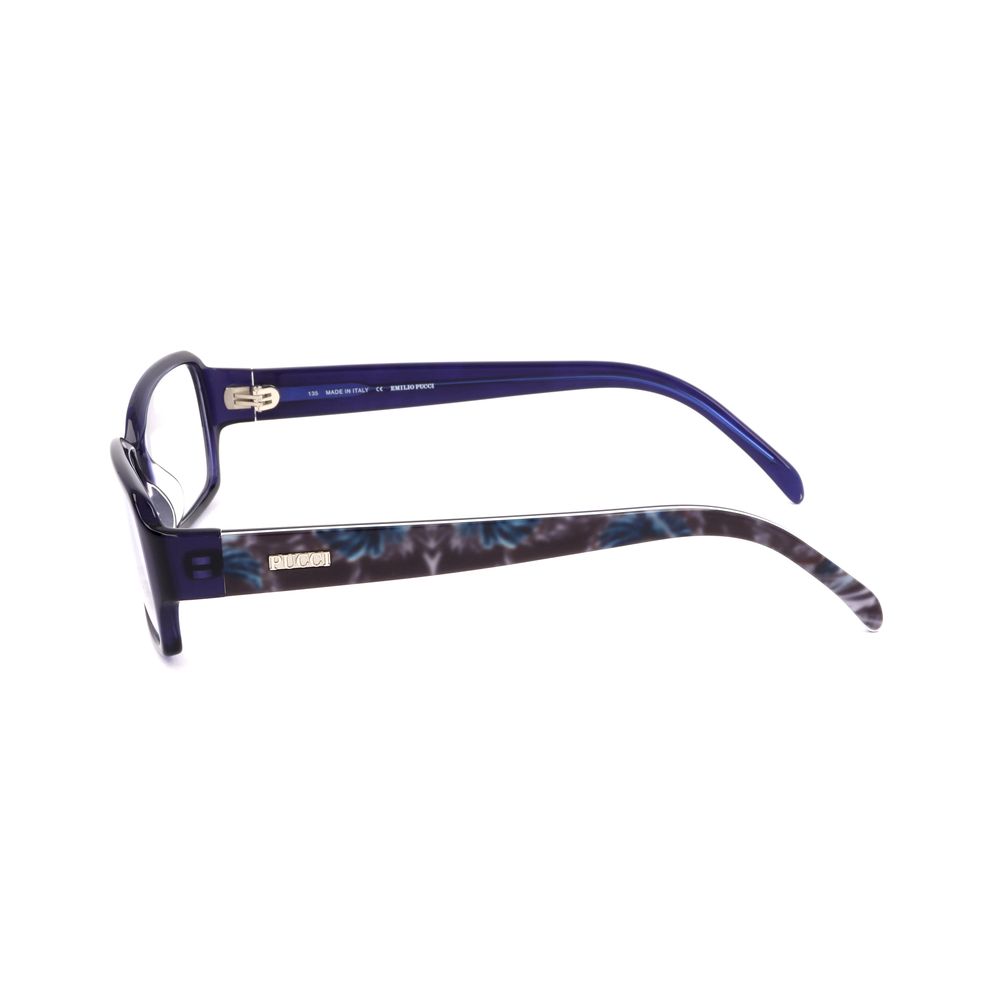 Emilio Pucci Blue Plastic Frames - Image 3