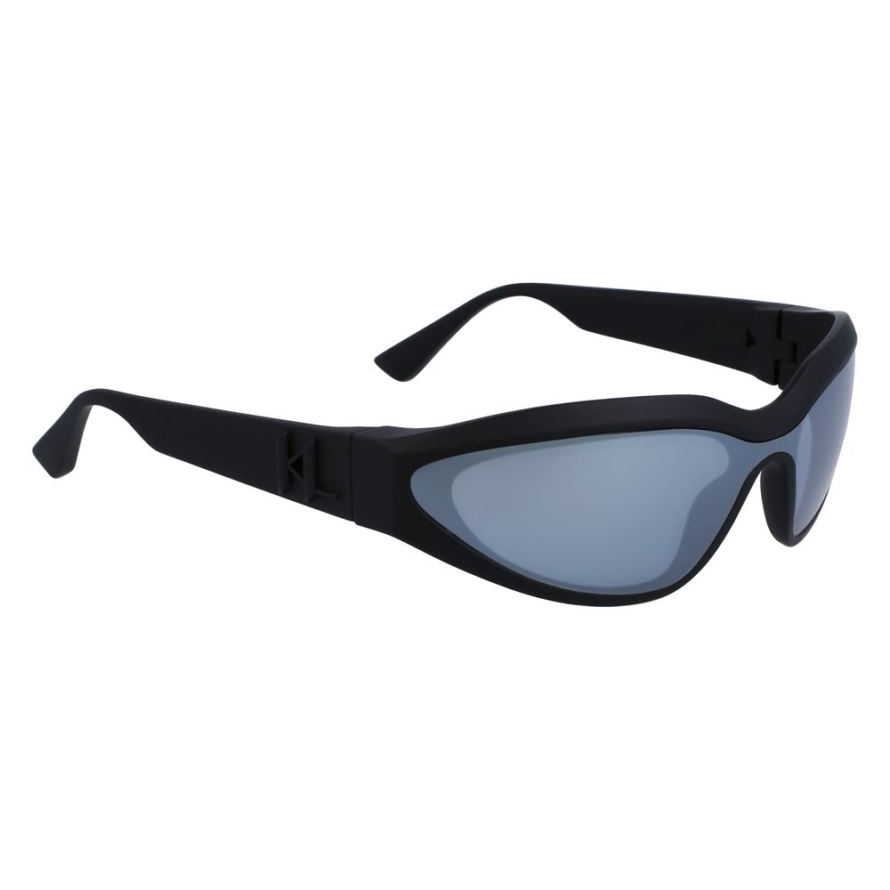 Karl Lagerfeld Black Injected Sunglasses - Image 3