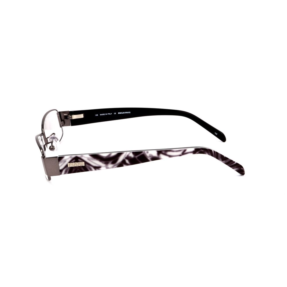 Emilio Pucci Gray Metal Frames - Image 3