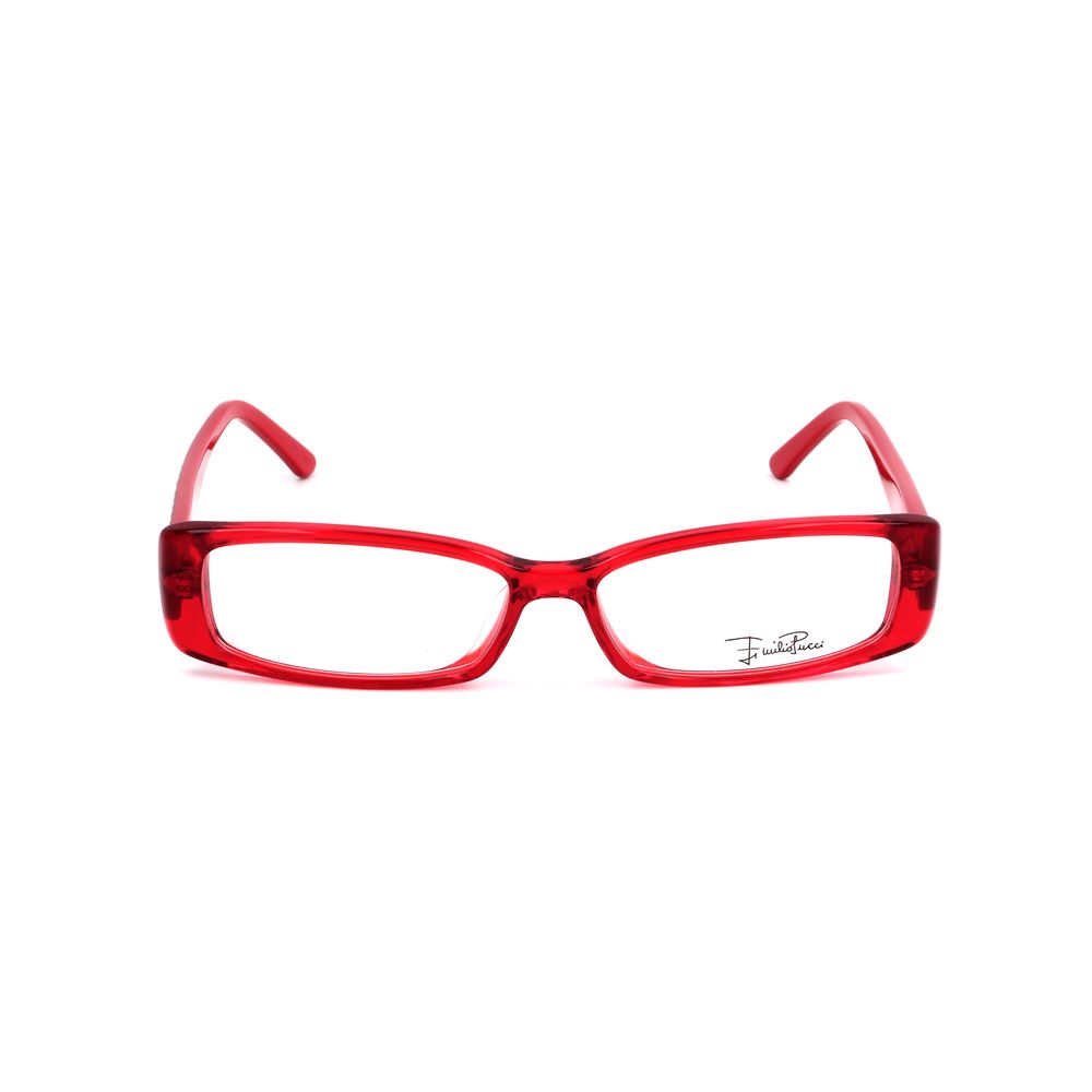 Emilio Pucci Red Plastic Frames - Image 2
