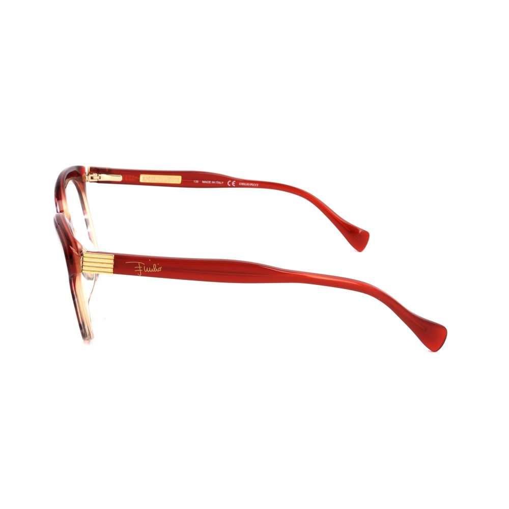 Emilio Pucci Red Plastic Frames - Image 3