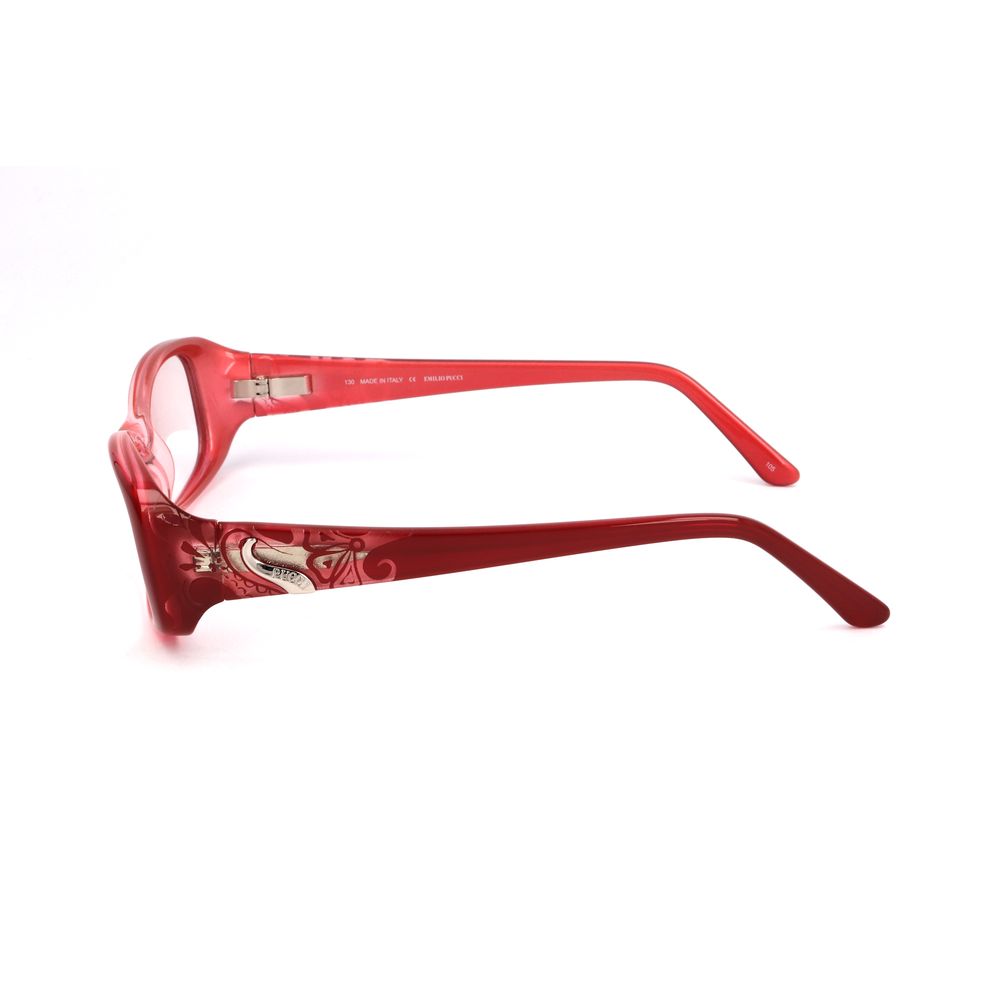 Emilio Pucci Red Plastic Frames - Image 3
