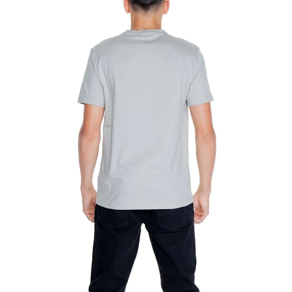 Calvin Klein Gray Cotton T-Shirt - Image 2