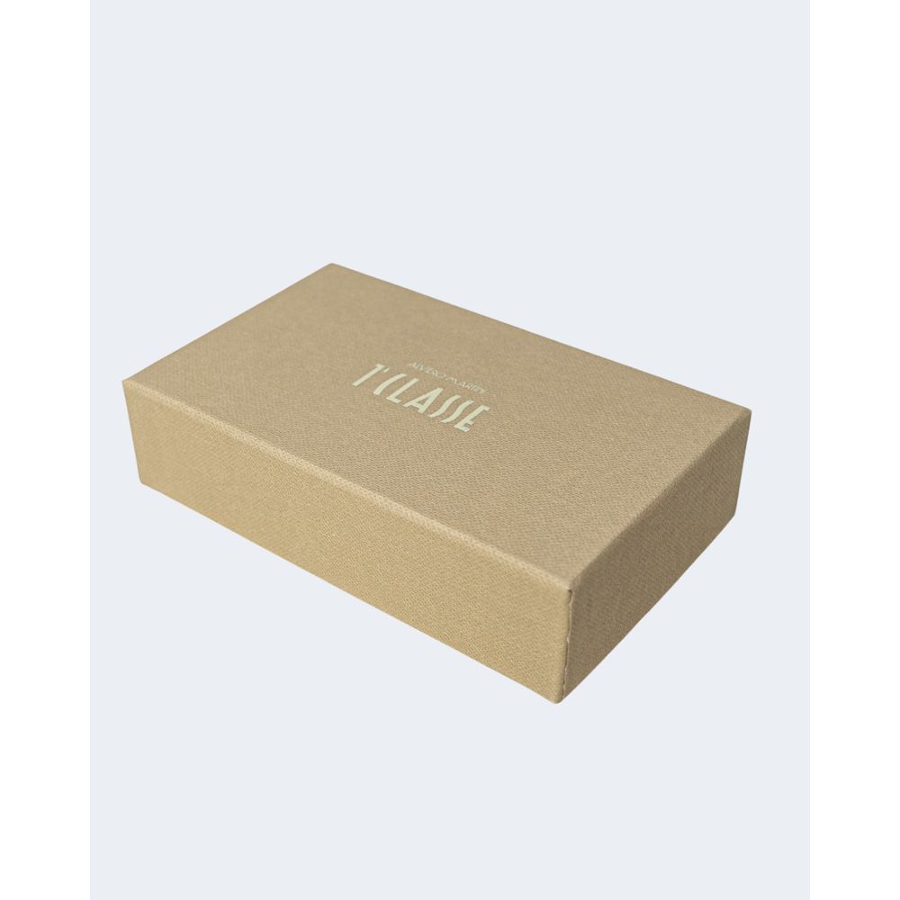 Alviero Martini Prima Classe Beige Leather Keychain - Image 4