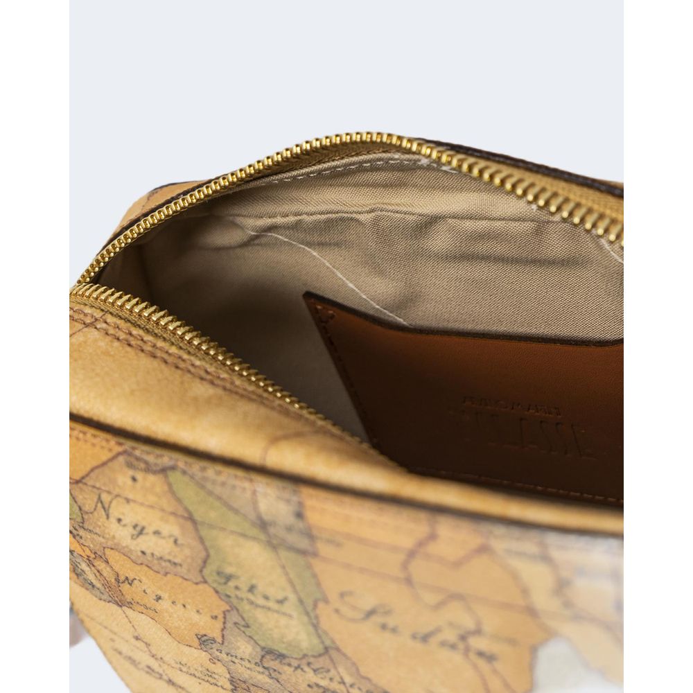 Alviero Martini Prima Classe Beige Cotton Handbag - Image 4