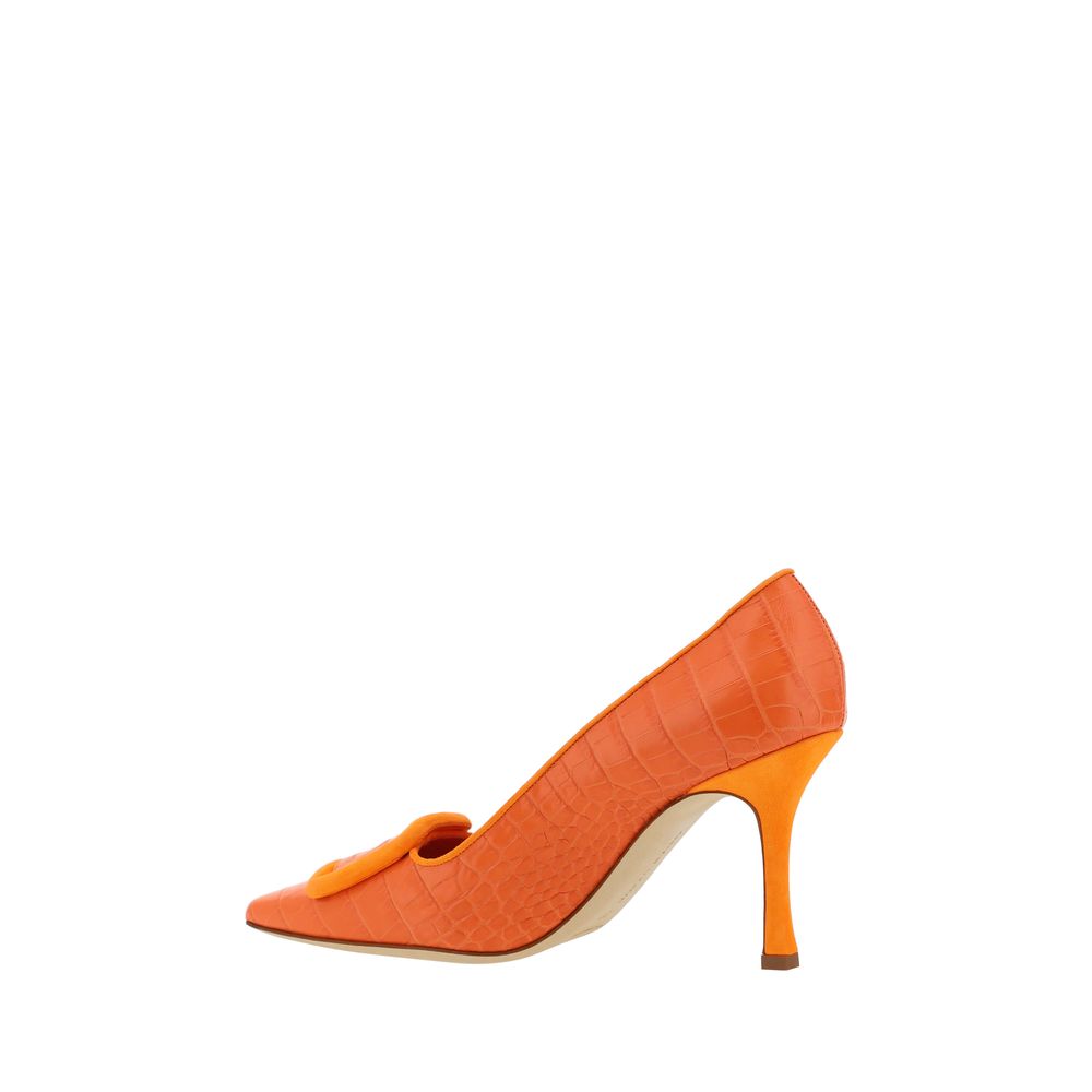 Manolo Blahnik Maysale Pumps - Image 3