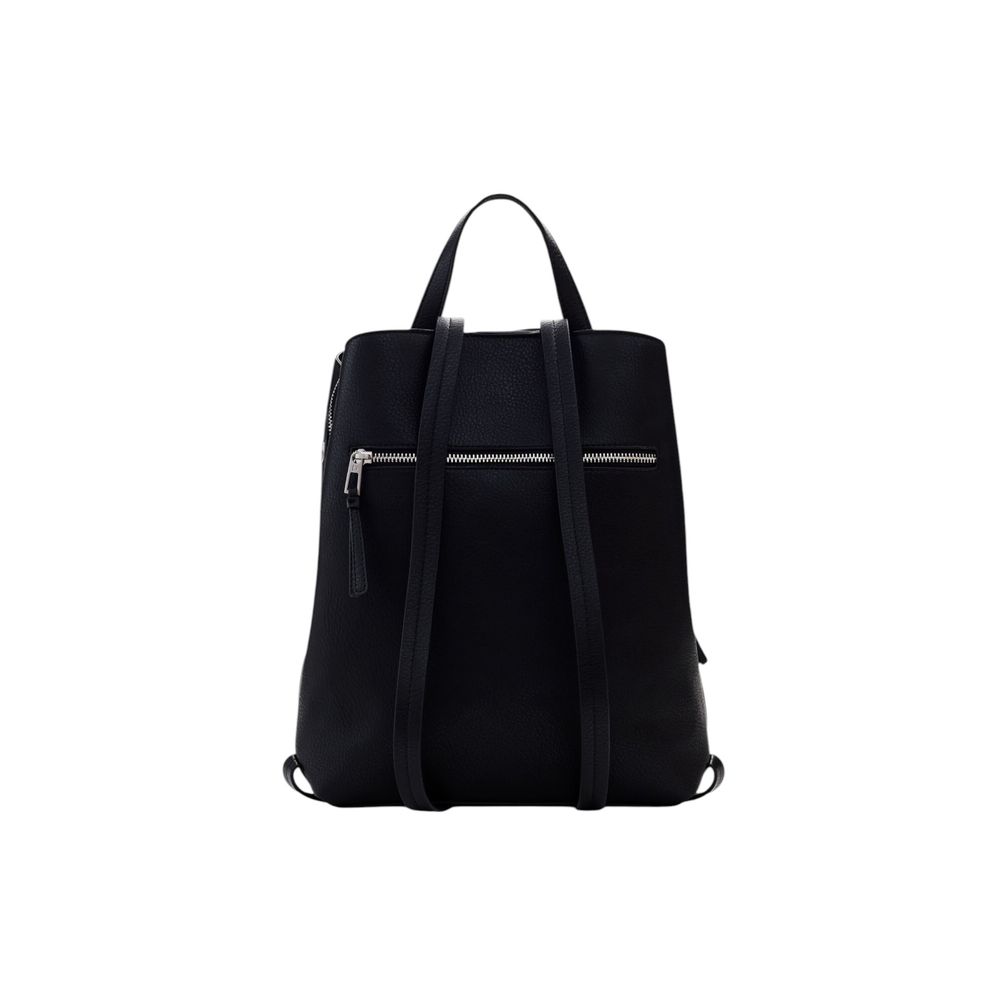 Desigual Black Polyethylene Backpack - Image 2