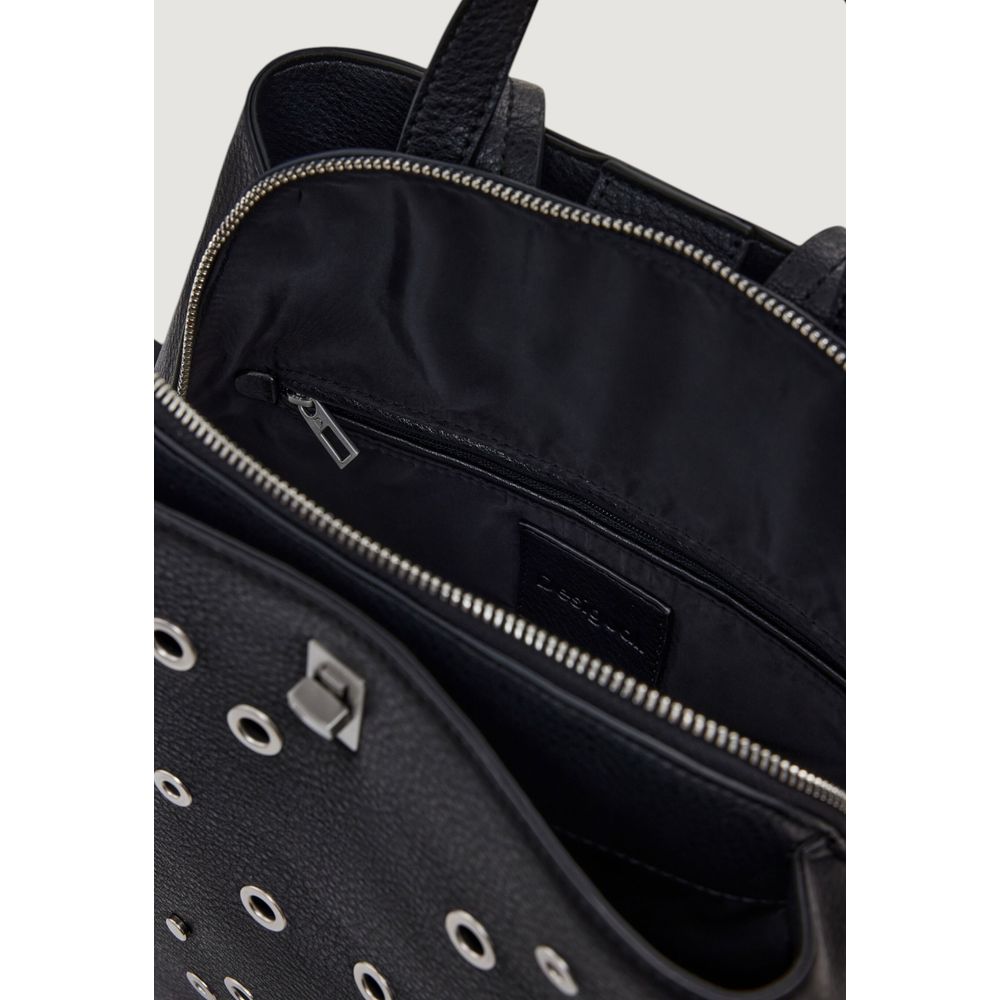 Desigual Black Polyethylene Backpack - Image 5