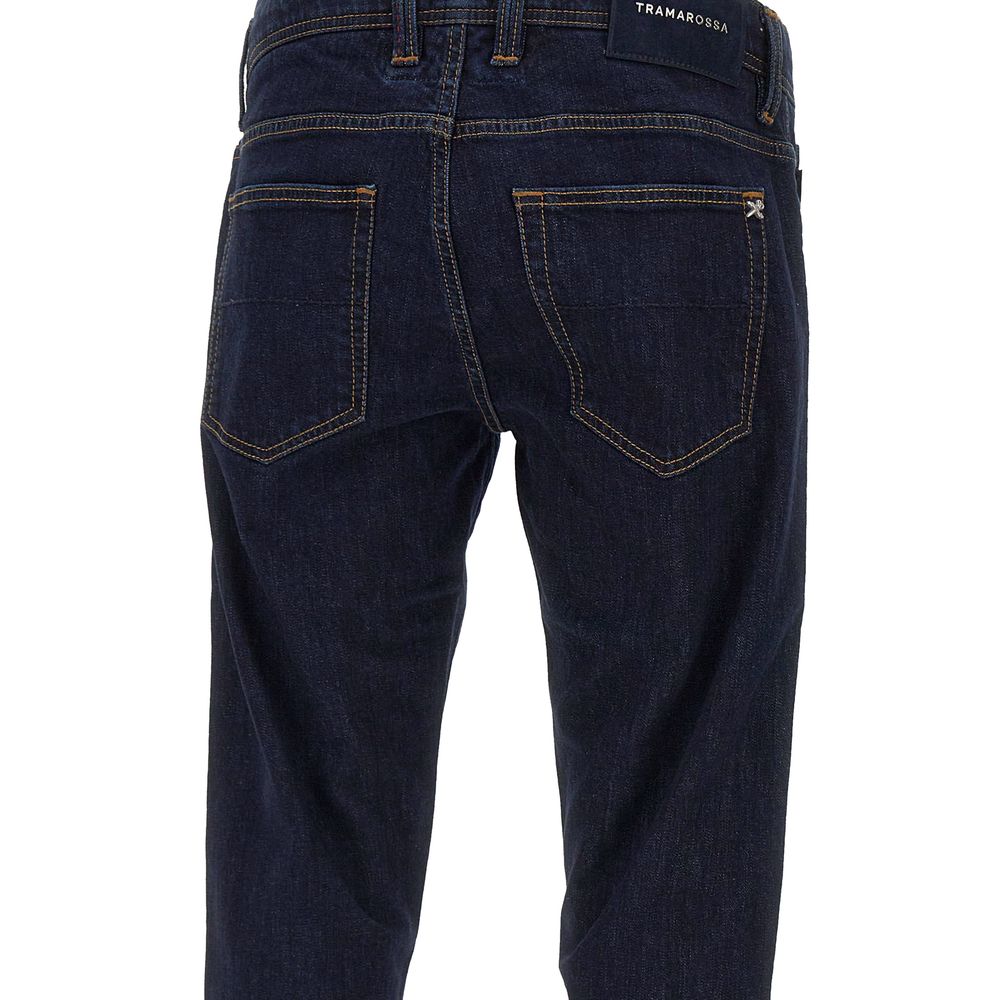 Tramarossa Blue Cotton Jeans & Pant - Image 5