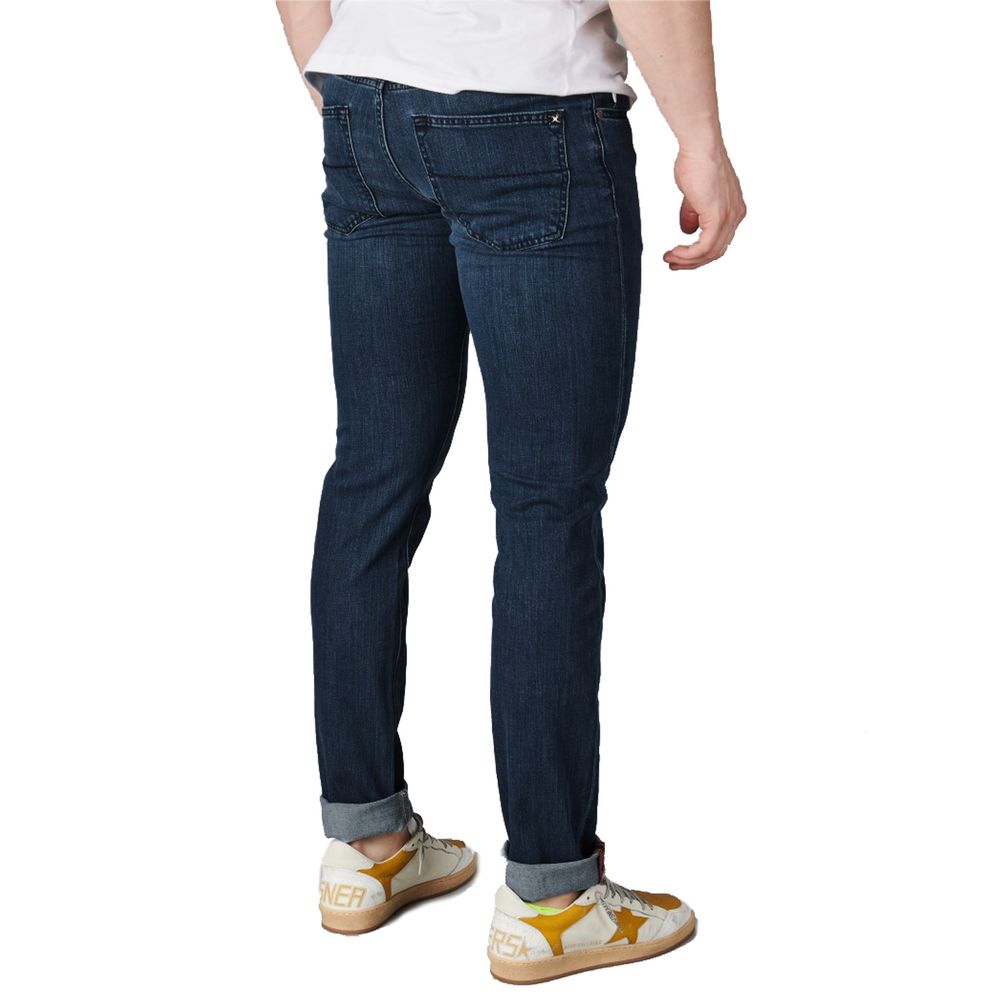 Tramarossa Blue Cotton Jeans & Pant - Image 2