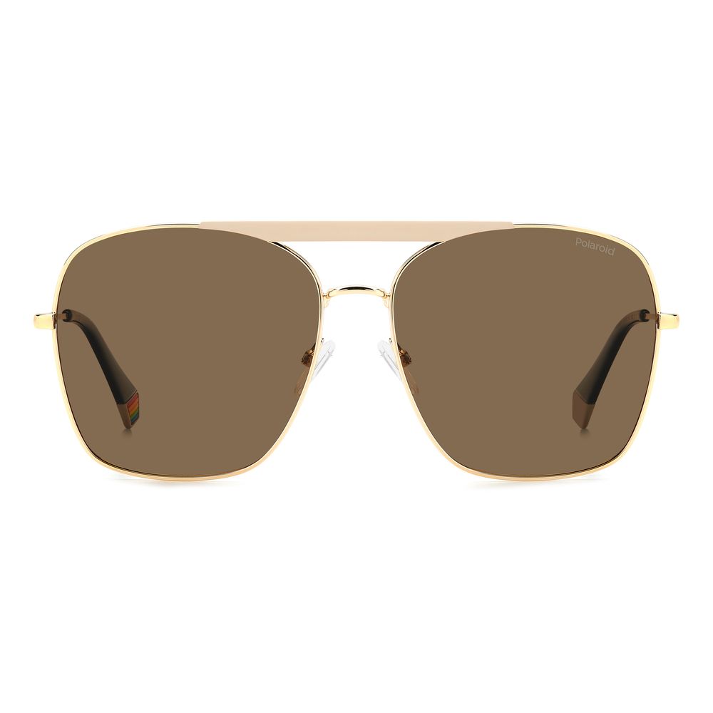 Polaroid Gray Metal Sunglasses - Image 2