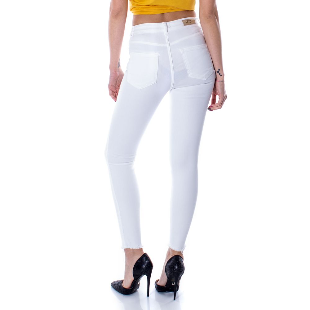 Only White Cotton Skinny Jean - Image 2