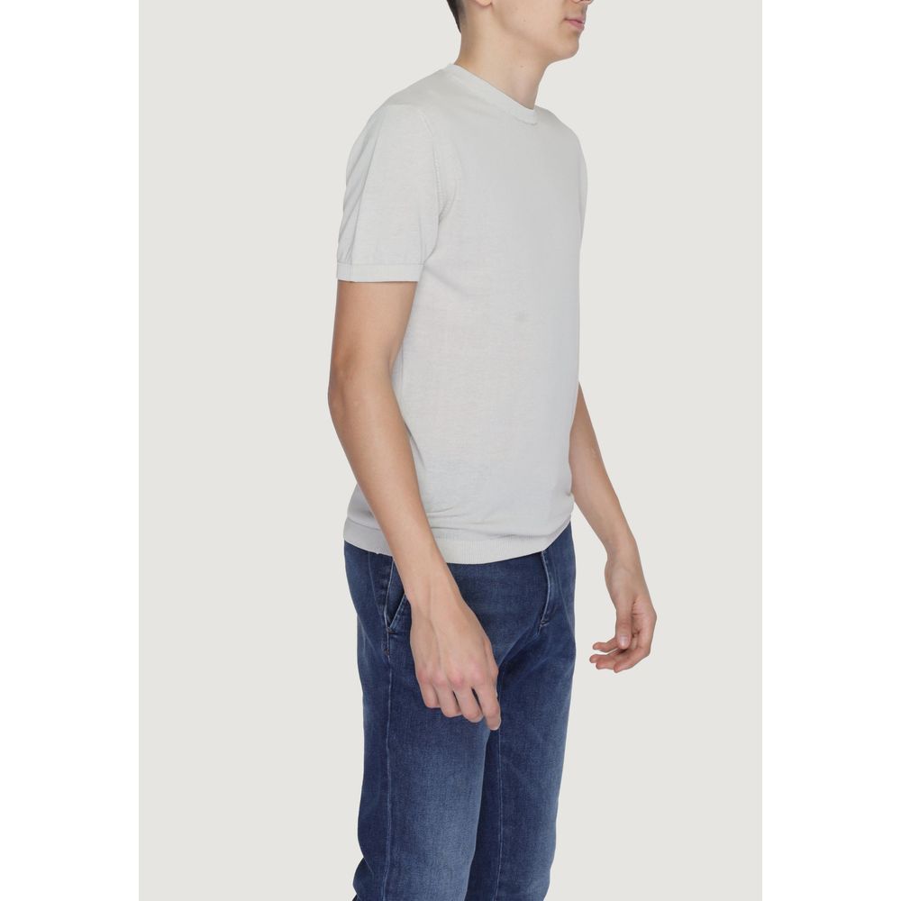 U.S. POLO ASSN. Gray Cotton Sweater - Image 3