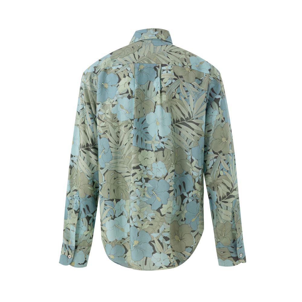 Tom Ford Blue Lyocell Shirt - Image 2