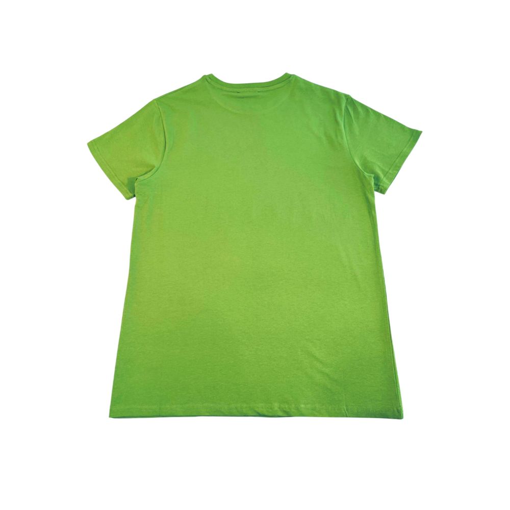 Iceberg Green Cotton Men T-Shirt - Image 2