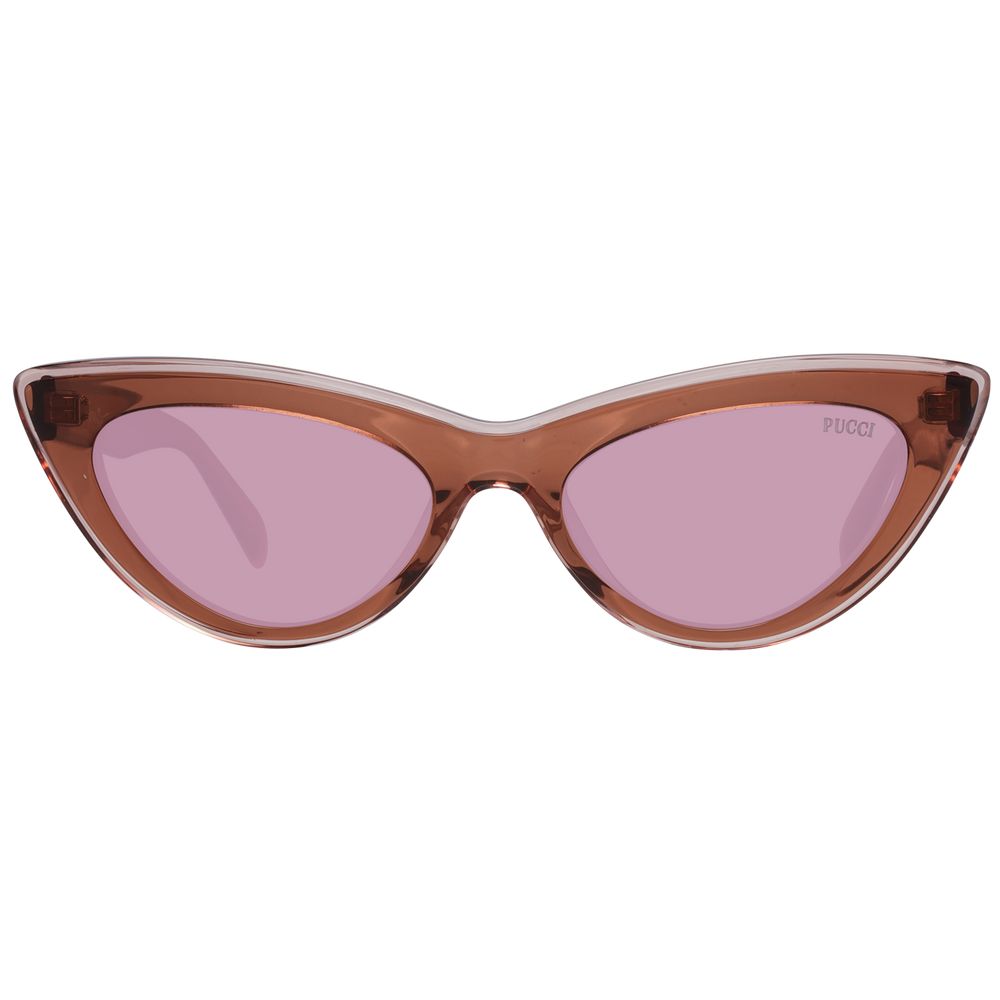 Emilio Pucci Brown Plastic Sunglasses - Image 2