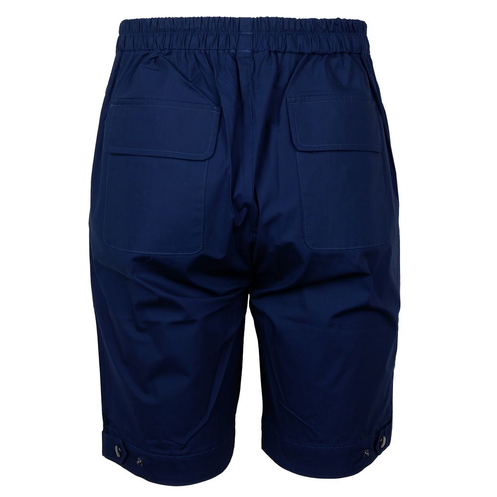 Alpha Studio Blue Cotton Short - Image 2