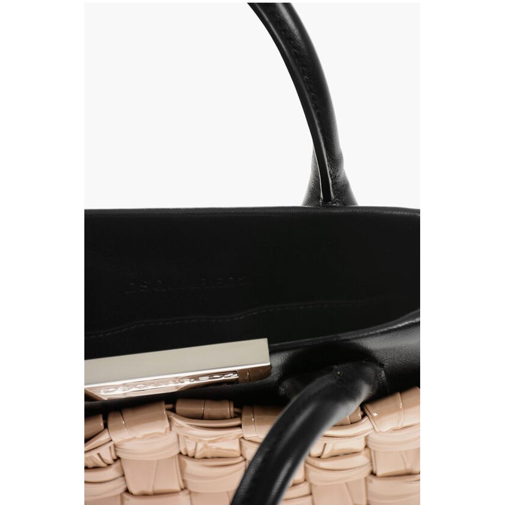 Dsquared² Woven Leather Tote Bag - Image 4