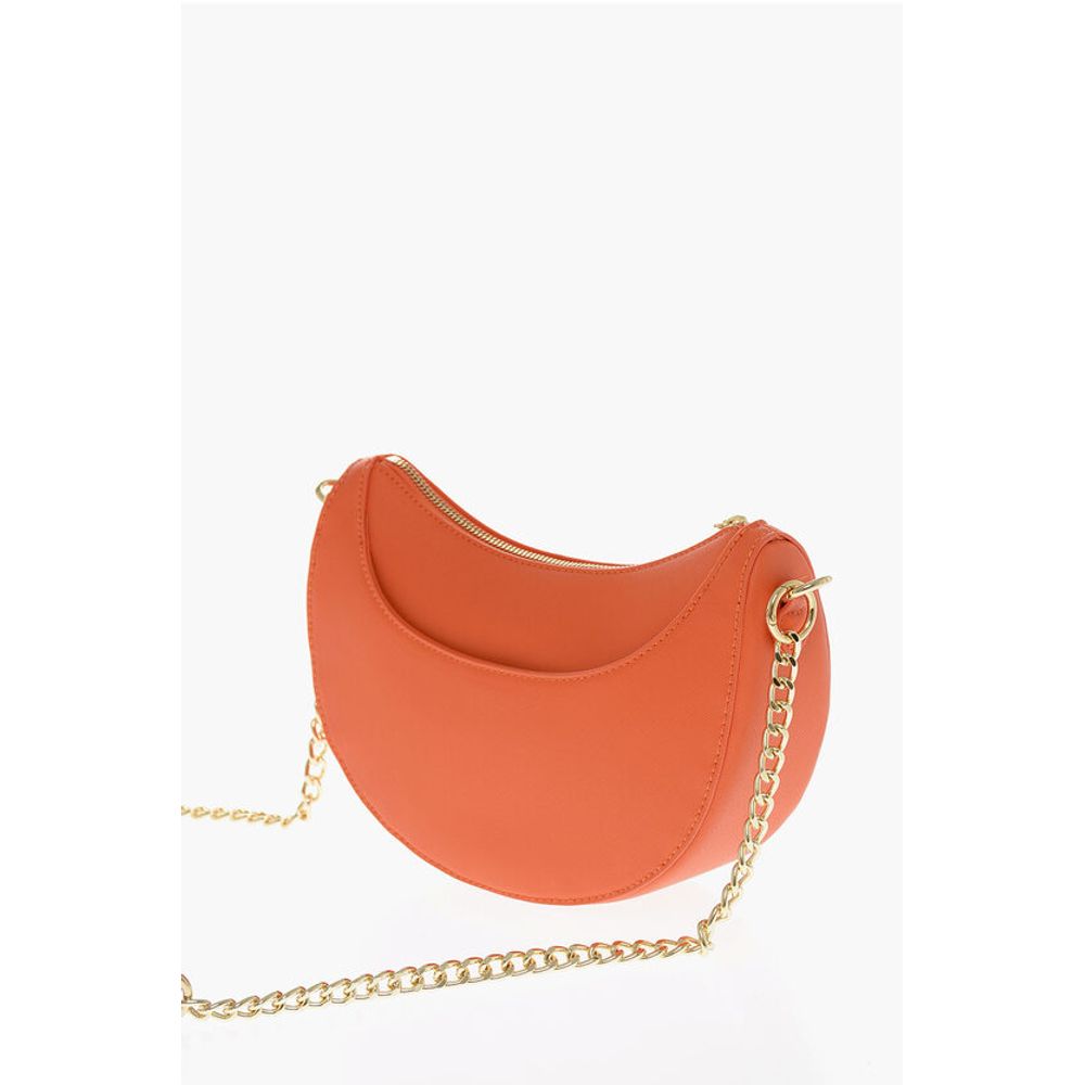 Moschino LOVE Saffiano Faux Leather hobo Bag with Embossed Heart - Image 2