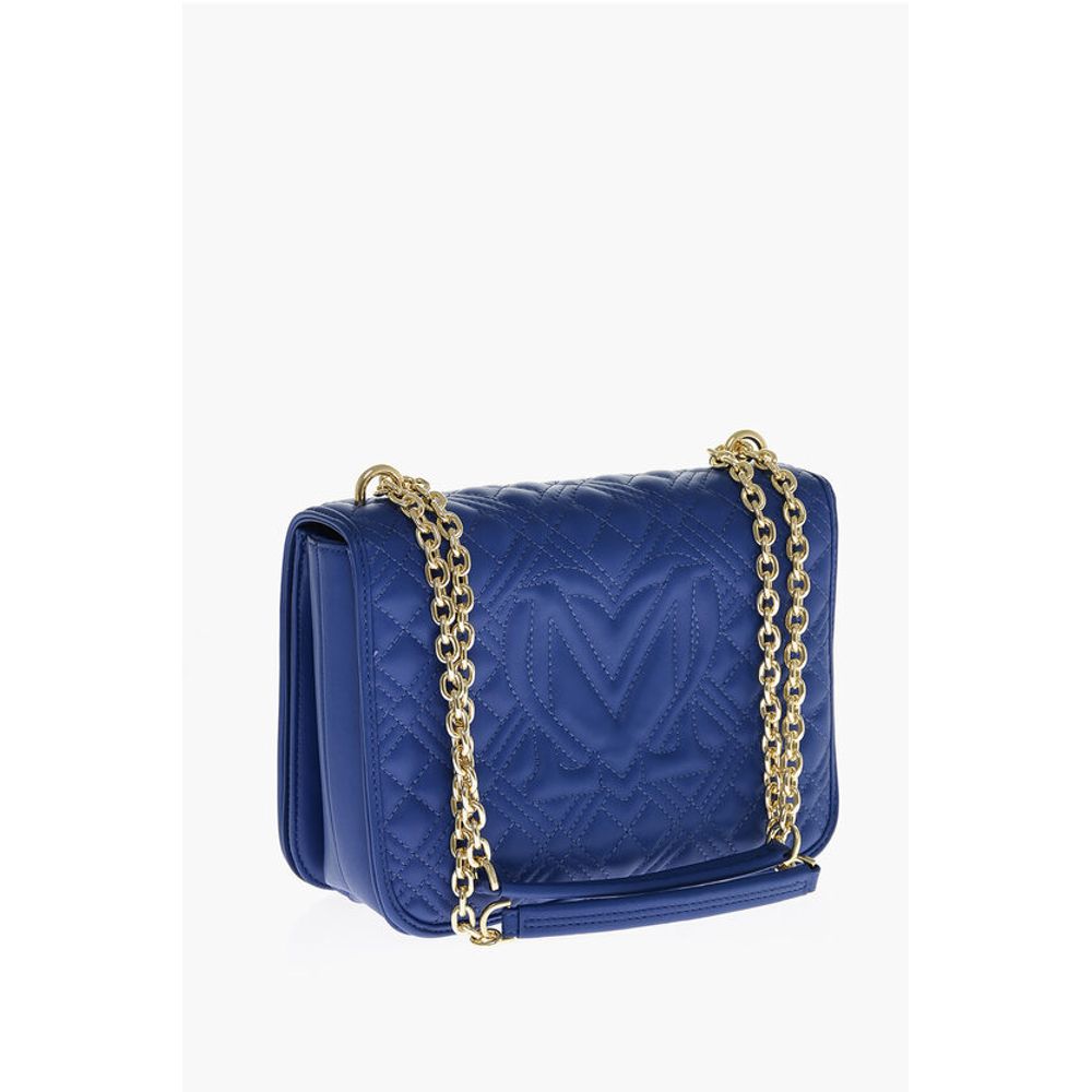 Moschino LOVE MOSCHINO Faux Leather Quilted Shoulder Bag with LM-Logo - Image 2
