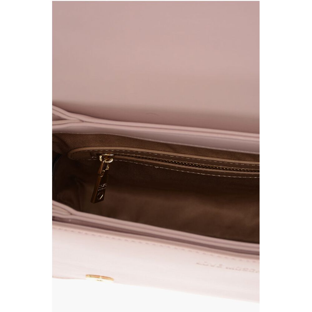 Moschino LOVE Faux Leather Quilted Shoulder Bag with LM on the back - Image 5