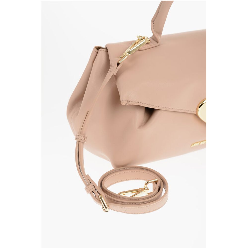 Moschino LOVE Faux Leather ECO-FRIENDLY GRACIOUS Shoulder Bag with Me - Image 3