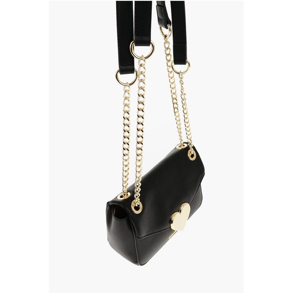 Moschino LOVE Faux Leather ECO-FRIENDLY GRACIOUS Shoulder Bag with Me - Image 3
