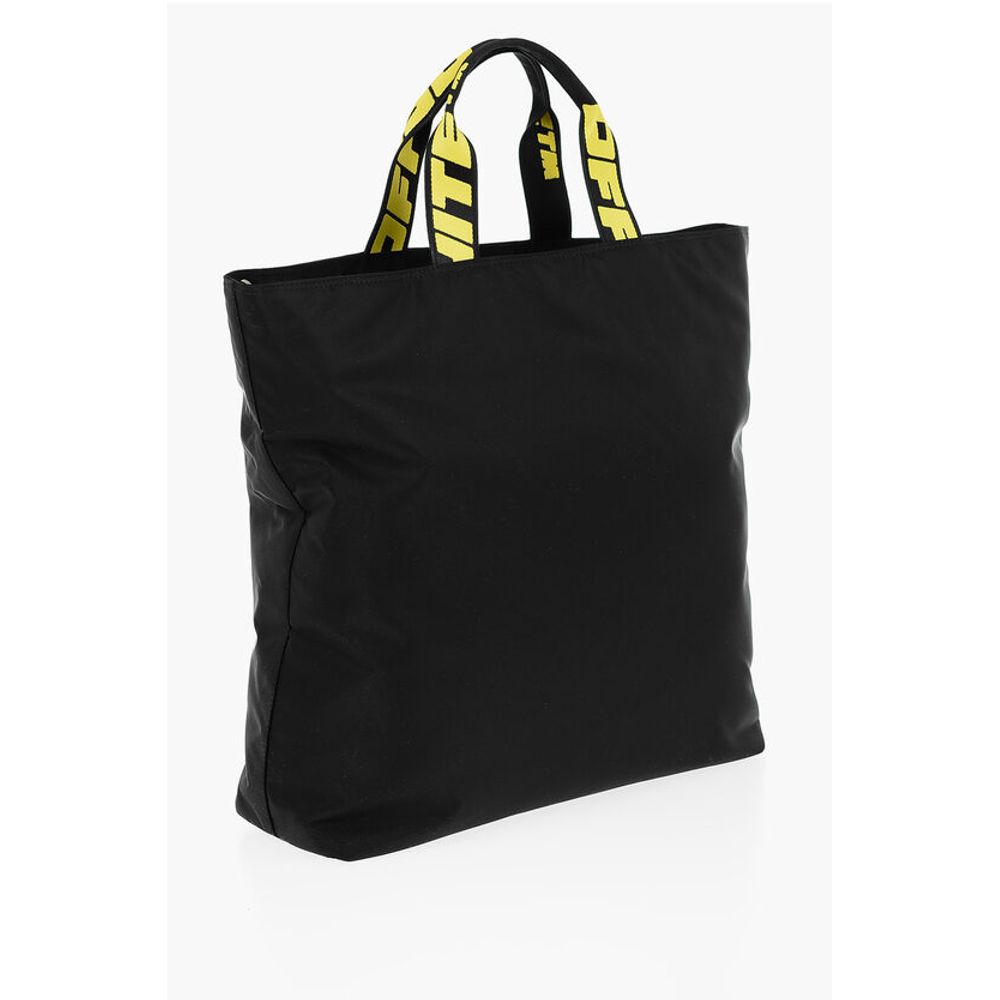 Off-White Nylon HARDCORE Tote Bag with Logoed Handles - Image 2