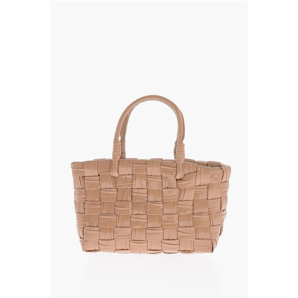 Dsquared² Glossy Handbag with Braided Design - Image 2
