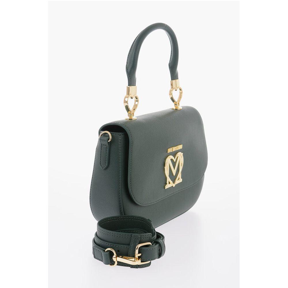 Moschino LOVE Faux Leather Handbag with Removable Shoulder Strap - Image 2