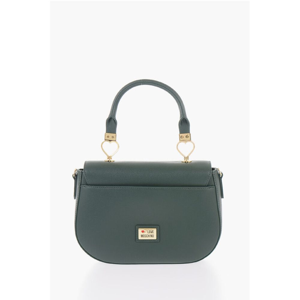 Moschino LOVE Faux Leather Handbag with Removable Shoulder Strap - Image 3