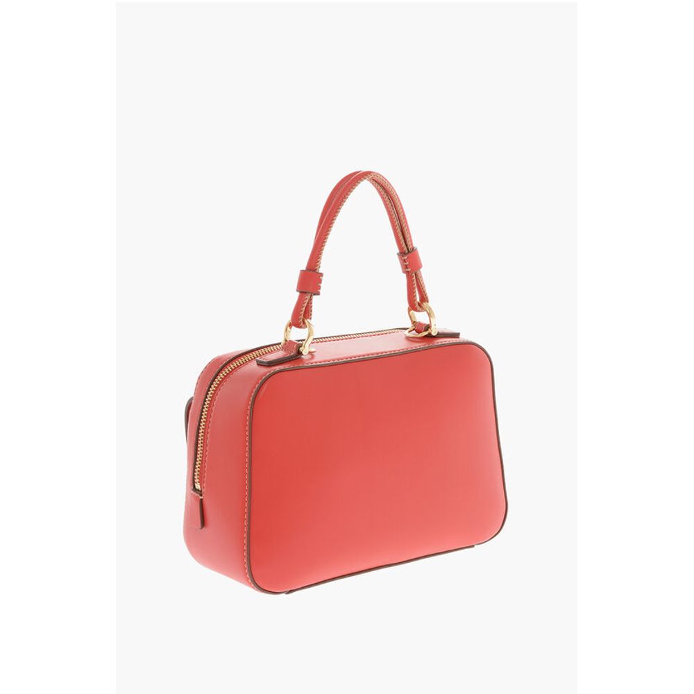 Moschino LOVE Faux Leather Handbag with Visible Stitching - Image 2