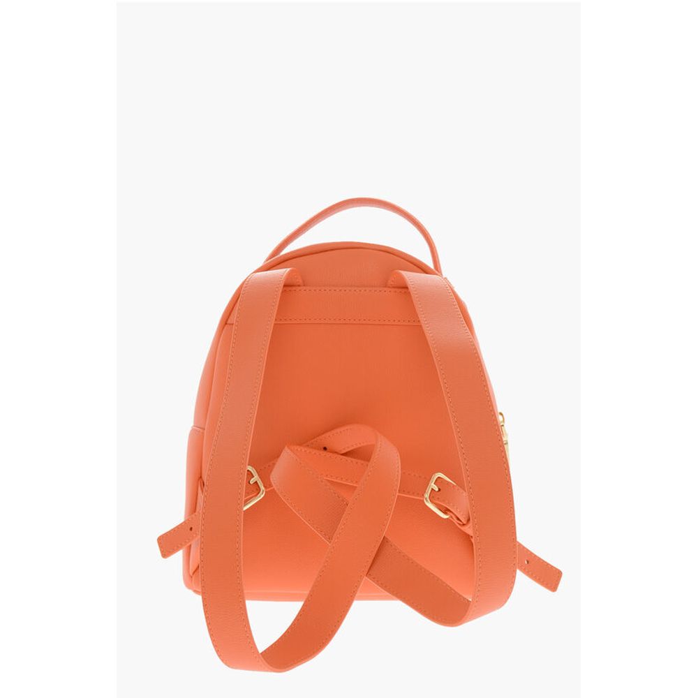 Moschino LOVE Faux Leather Backpack with Golden Logo - Image 2