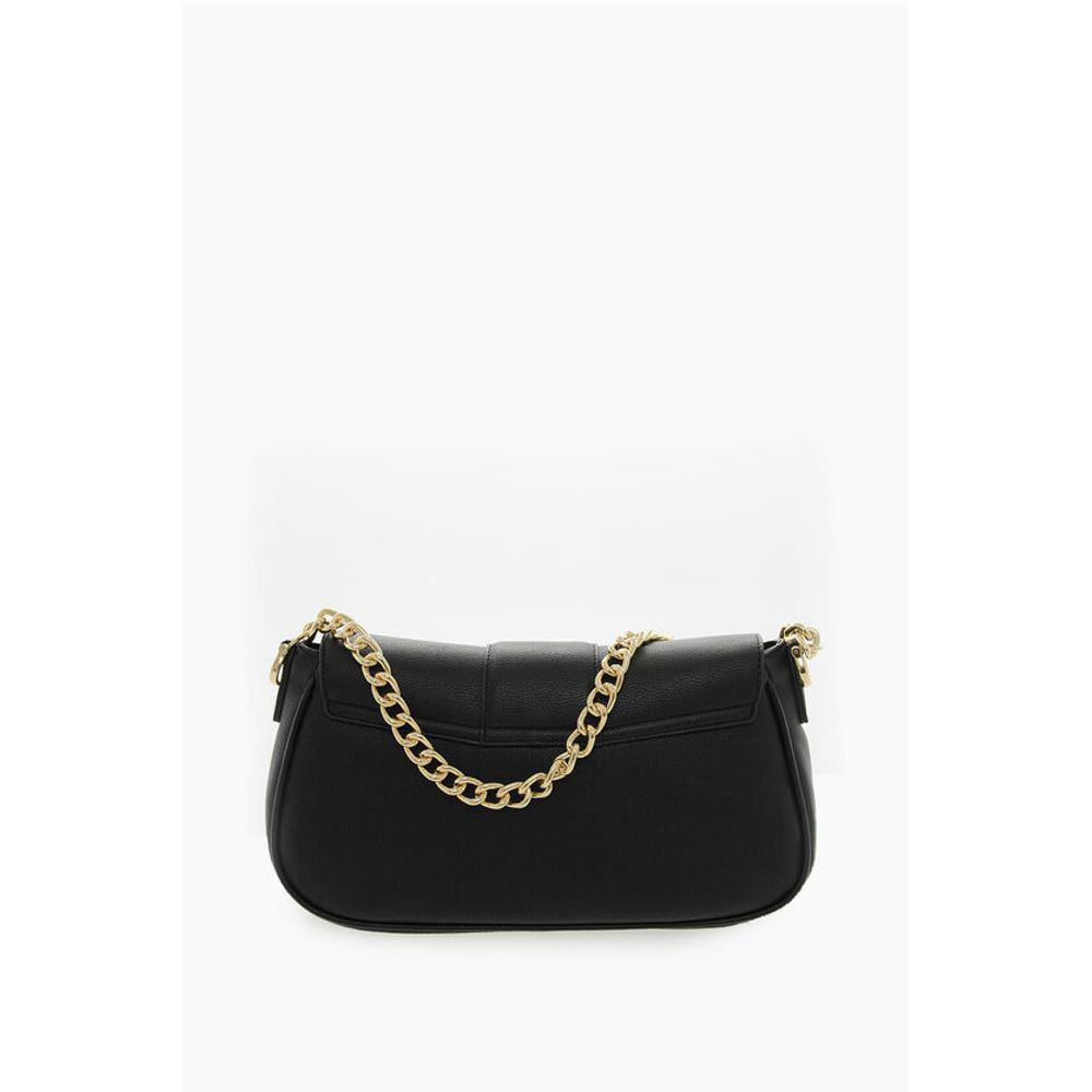Moschino LOVE Faux Leather Shoulder Bag with Golden Chain - Image 2
