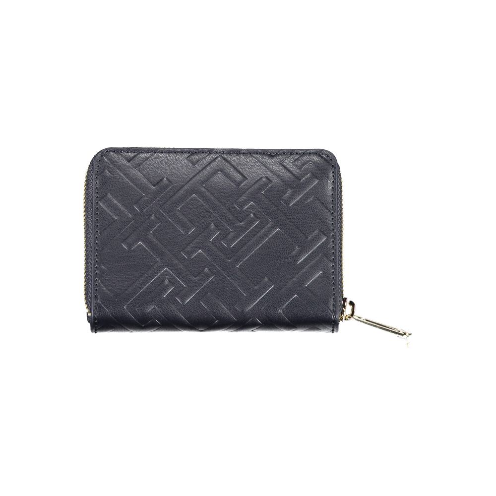 Tommy Hilfiger Blue Polyurethane Women Wallet - Image 2