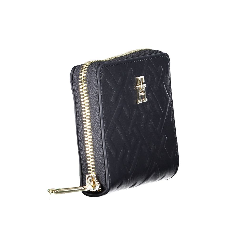 Tommy Hilfiger Blue Polyurethane Women Wallet - Image 3