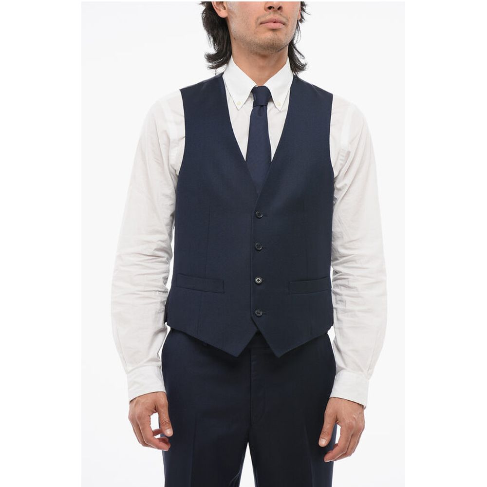 Corneliani CC COLLECTION 3-Piece REFINED Suit with Peak Lapel - Image 7