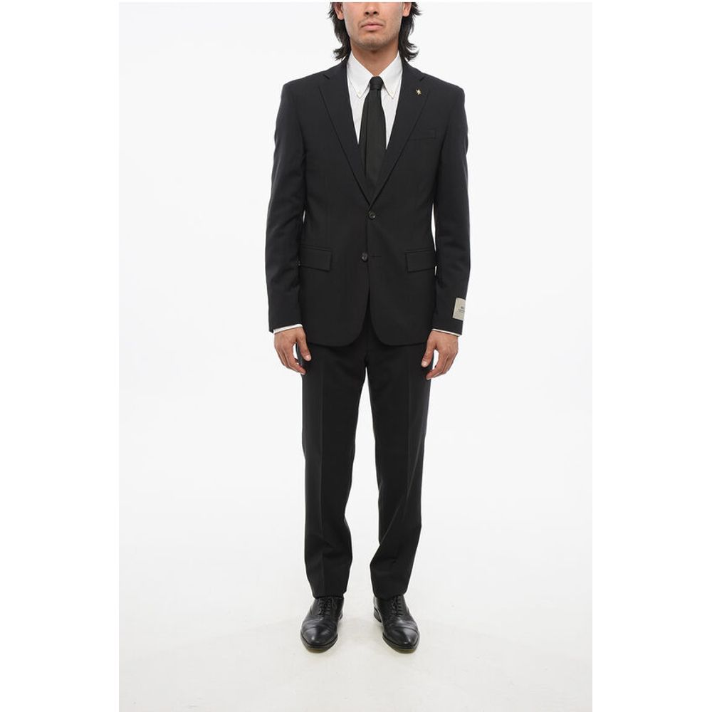 Corneliani CC COLLECTION DIstrict Check REFINED Virgin Wool Suit